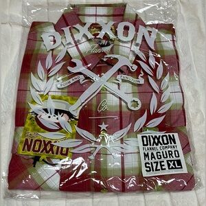 New DIXXON The Maguro Flannel Mens XL BNIB